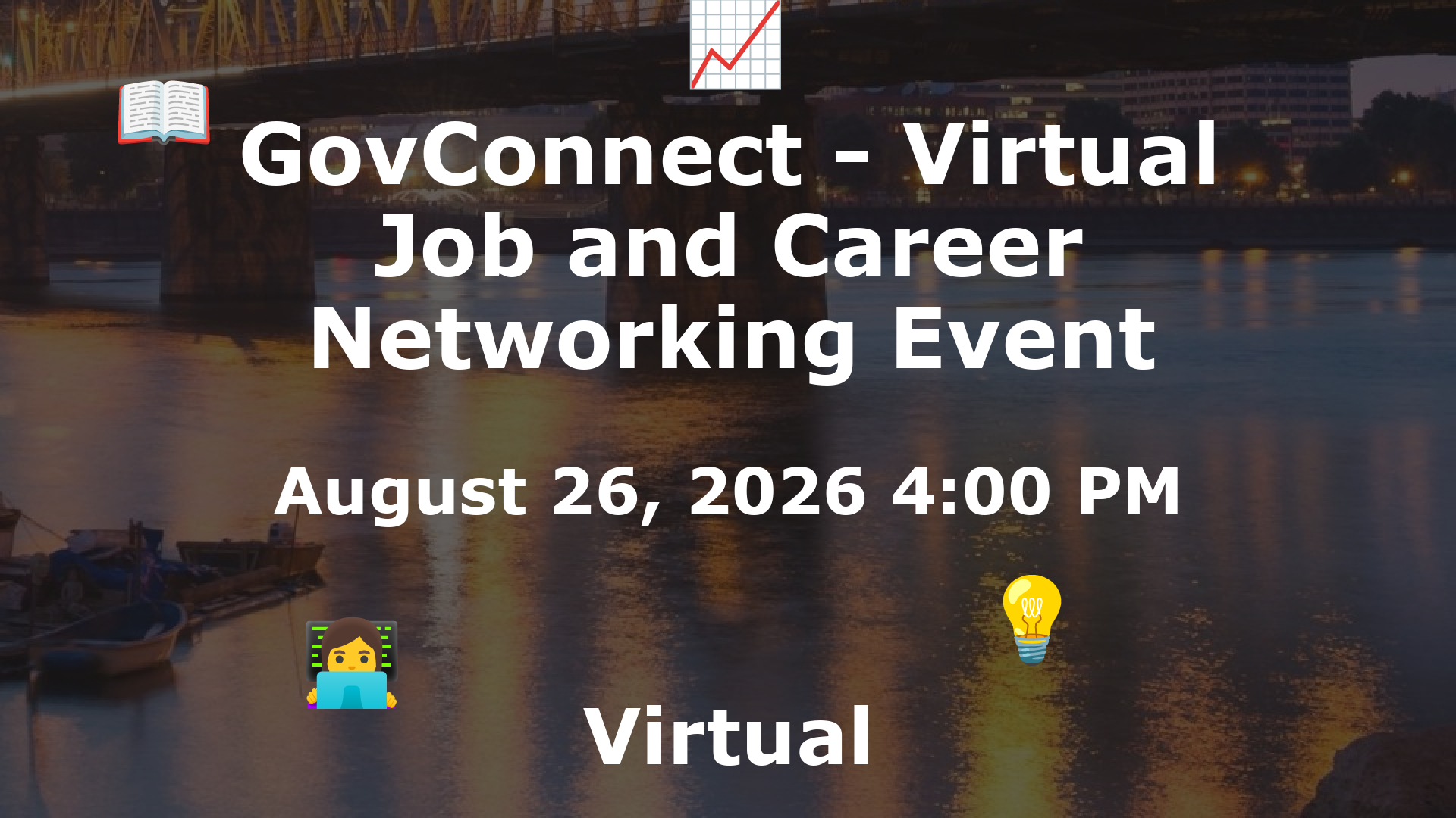 GovConnect - Virtual Job and Career Networking Event event image